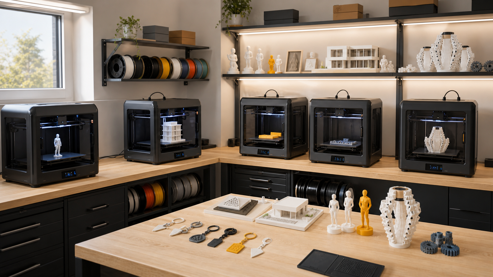 3D студио с принтери и готови модели на 3DprintAD